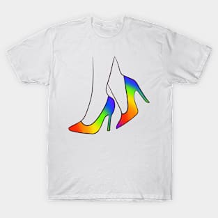 Rainbow Pumps T-Shirt